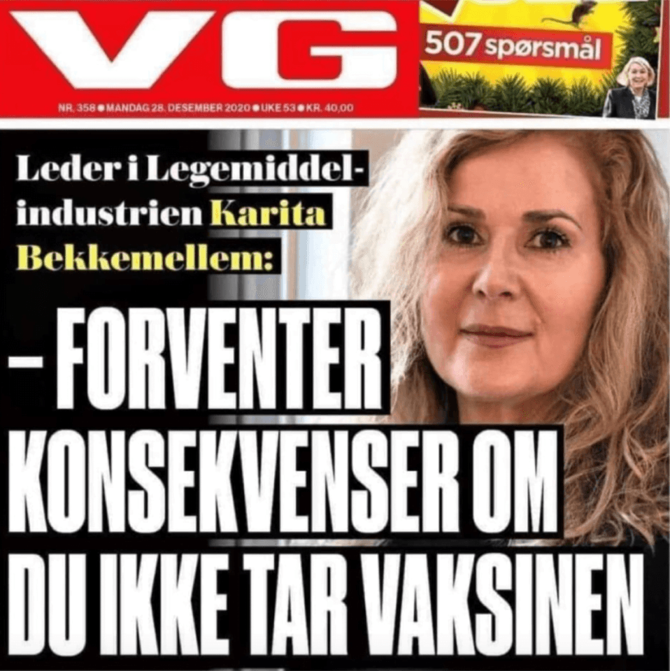 Frekkheten, medisinen og passet